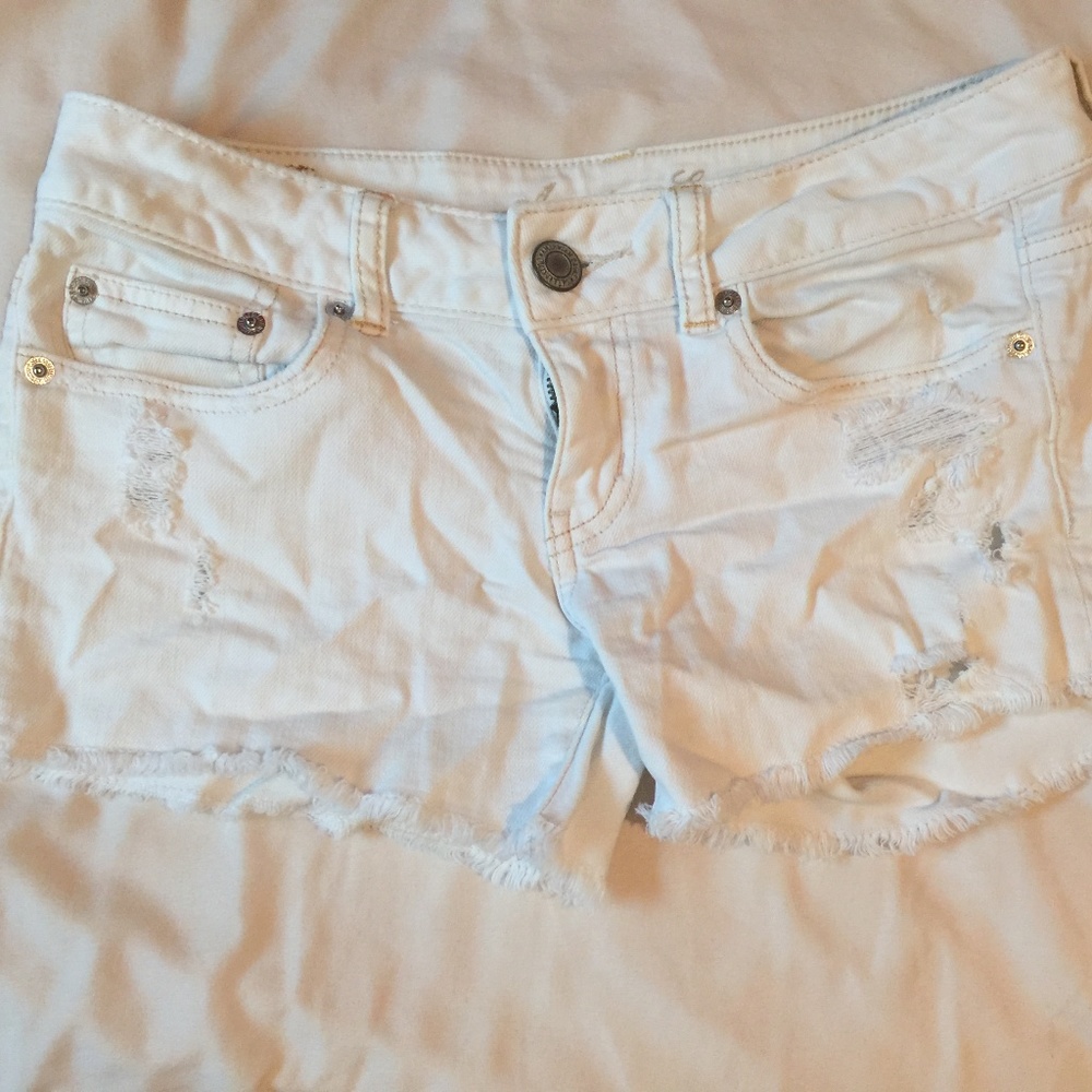 FREE with purchase over $10 White AE Shorts